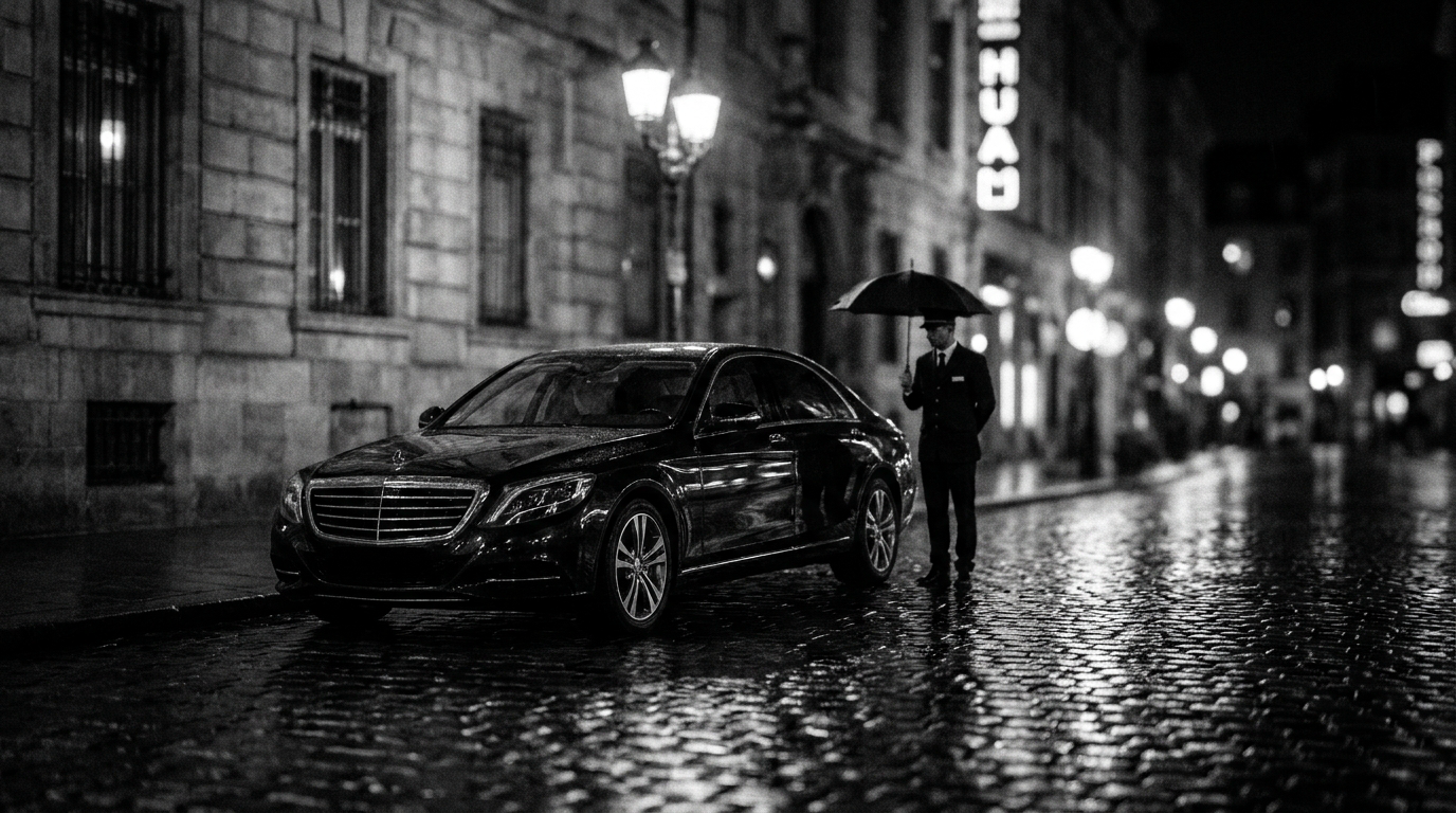 Mercedes-Benz S-Class for VIP arrivals in Rome